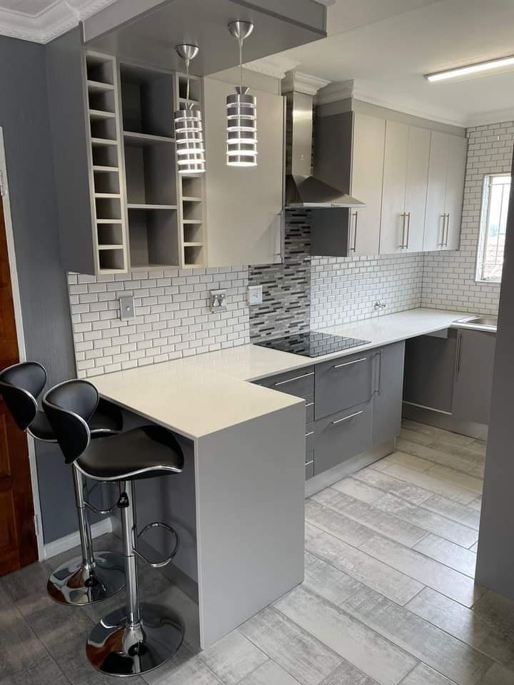 Budget Kitchen Renovation with New Backsplash